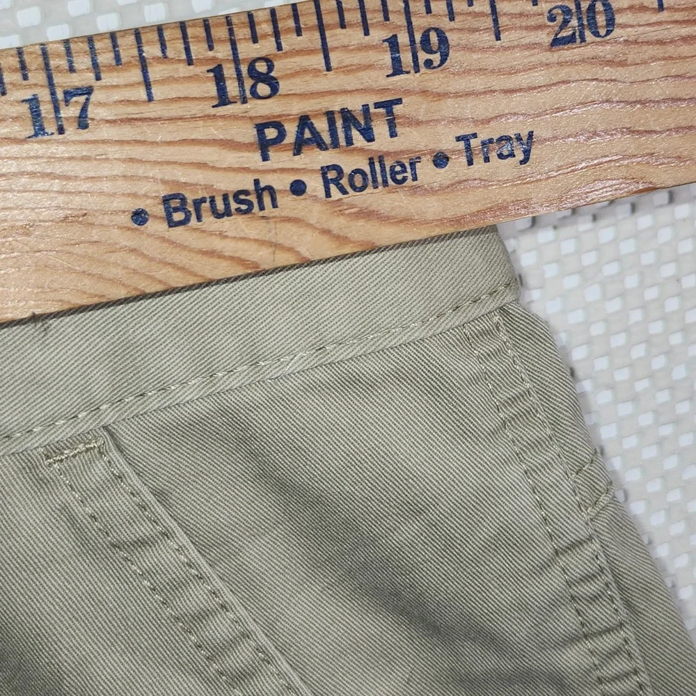 Wrangler Authentic Issue‎ Mens Cargo Shorts Khaki Tan Cotton Twill Size 40
